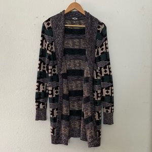 5 FOR $25 DEAL // Urban cardigan geo pattern